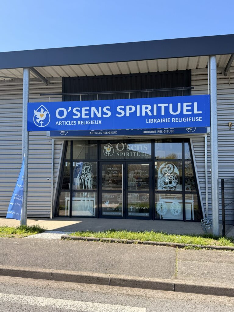 Enseigne, Façade, Boutique O'Sens Spirituel