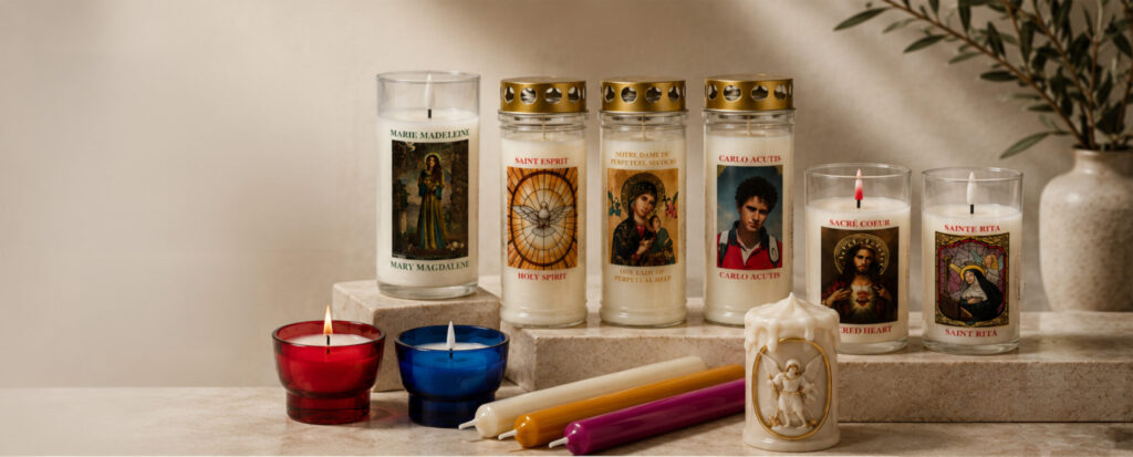 Bougies religieuses