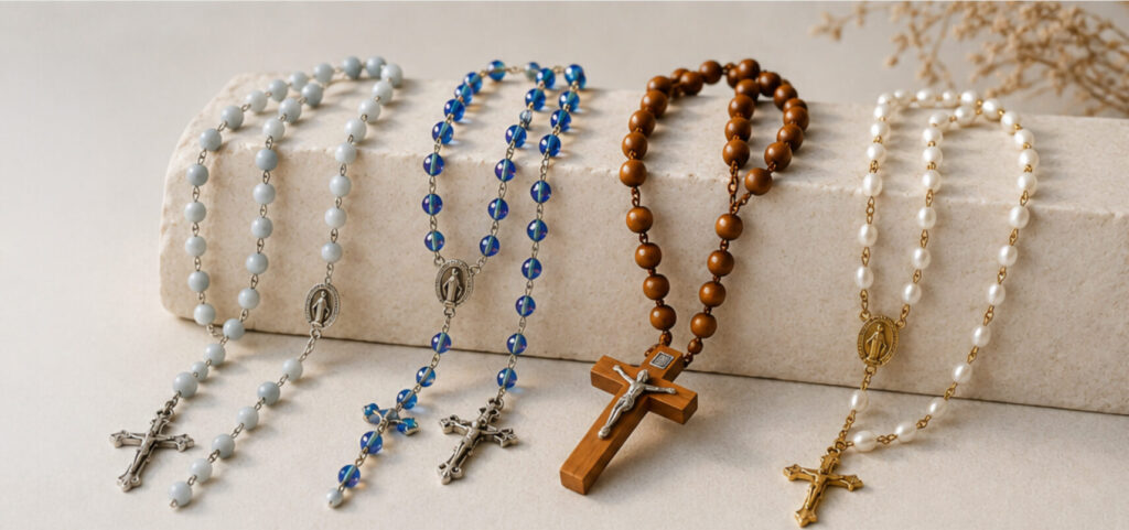 Collection de chapelets et dizainiers